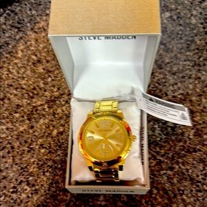 Steve Madden Radiant Gold Timepiece